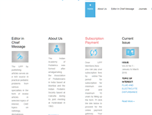 Tablet Screenshot of ijpp.in